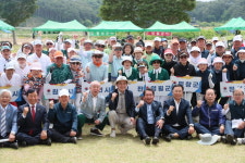 김진태 강원지사, 제1회 강원자치도 노인회장기 파크골프대회 참석