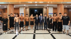 인제군, 강원도민체전 참가 ‘인제군 선수단’ 격려