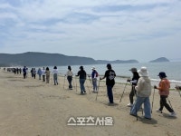 완도군, 道 22개 시군 치매안심센터 직원 해양치유로 힐링!