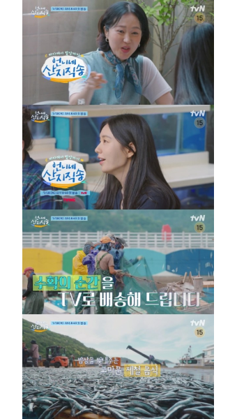 “곡소리 날거야” 황정민, 염정아표 어촌예능 ‘언니네 산지직송’ 첫 게스트 출격