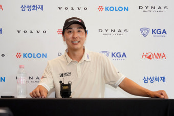 ‘메기’가 된 배상문 한국오픈 1R 공동선두 우뚝 “최경주 선배의 식지 않는 열정 본받을 것”