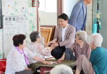 김진태 지사 “더울 때는 부담없이 무더위 쉼터 찾으세요!