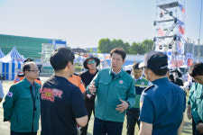 원주시, 대형공연에 따른 관계기관 합동 현장점검