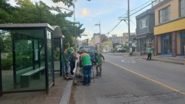 동해시 북삼동지역자율방재단, 배수시설 점검에 나서