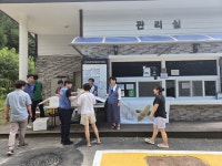 평창군시설관리공단, 올해도 지역 농산물 나눔 행사 열어