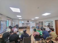 평창군, 외거문지구 급경사지 붕괴위험지역 정비사업 주민설명회 개최