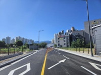 원주시, 행구동 SG마트 뒤 도로(중로2-51) 개통