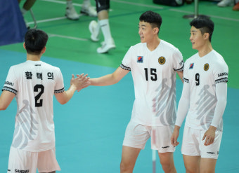 임동혁 없이도 강했다…‘임재영 23득점’ 국군체육부대, 한국전력 3-1 완파[현장리뷰]