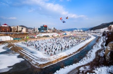 홍천군, 관광 사진 공모전 ‘홍천강 꽁꽁축제’ 금상