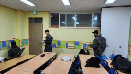 홍천군, 청소년 ‘노인복지관벽화’ 봉사활동
