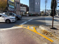 원주시, 단계사거리 통행개선 완료...교차로 안전 확보