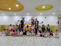 봉화산푸르지오어린이집, 원주시 디딤씨앗통장 후원금 전달