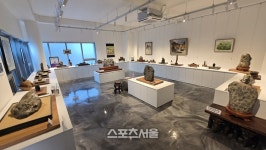 진안용담호 수석전시관 개관... 수석 등 200여점의 전시물 관람 가능