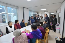 이병선 속초시장, 겨울철 대비 경로당 순회 방문