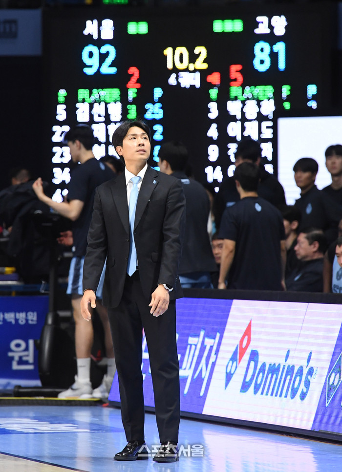 고양 소노, 김태술 감독과 결별…팀 재건 위해 해임 결정