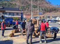 평창군 대화5리 양지마을 봉사단, 마을 최고령자 어르신 위해 따뜻한 나눔 펼쳐