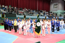 신영재 홍천군수, 제29회 강원특별자치도지사기 태권도대회 참석