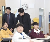 전남교육청, 강진 계산- 장흥 용산초중 통합학교 방문