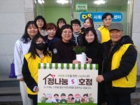 삼척시 정라동지역사회보장협의체, ‘정나눔 가게’ 감사 현판식 추진