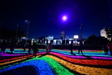 속초해수욕장 미디어아트 <빛의 바다, Sokcho(속초)> 개막