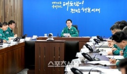 김영록 지사, ‘대설-한파’ 신속 대응 지시