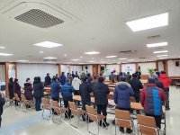 홍천군의회, 서석면 풍암1리 영농총회 참석