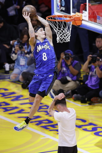 덩크 황제 맥클렁, NBA 올스타전 덩크 콘테스트 3연패로 역대 최초 기록 세워