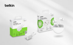 프리미엄 모바일 액세서리도 편의점에서…‘애플의 공식 인증’ 벨킨 고속충전기·무선이어폰, GS25 편의점 판매 시작