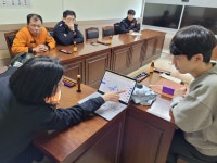 김숙자 홍천소방서장, 지능형 소방안전서비스 시범 사업 관련 업무 협의회 주재