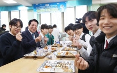 안양시, 무상·친환경 학교급식 262억원 투입