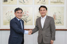 김진태 지사, 강원학사 박순철 신임 숙우회장 접견