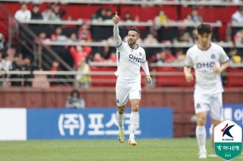 득점 3차례 ‘취소’에 PK 실축도 이겨낸 이호재…포항, 안양 2-1로 꺾고 6경기 무패
