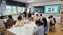 강릉 모산초, 모교사랑 ‘버섯재배 꾸러미’ 체험 나눔 행사