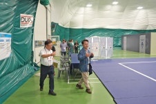 육동한 춘천시장, 태권도대회 사전점검