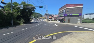 용인시, 남사읍 북리삼거리 좌회전 2차로 확장