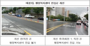 원주시, 치악로 교통체계 개선사업 완료