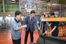 원주시, 유성씨앤에프㈜ 방문 현장 간담회