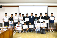 설악중학교 학생, 속초시청에서 일일 명예 공무원 활동