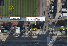 속초시, 엑스포 잔디광장 남측 청초호반로 보행자도로 확장공사 착공