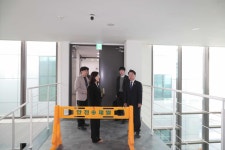 육동한 춘천시장, 시의회 별관 건축 현장 점검