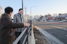 원강수 원주시장, 남원주나들목 교통상황 현장점검