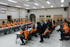 [강원소방]김진태 지사, 영월소방서 격려 방문