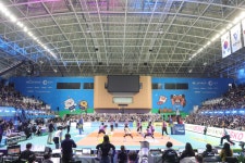 춘천 호반체육관, 관중들의 환호 ‘V-리그 올스타전’ 열기 가득