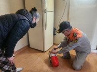 [강원소방]동해 북평남성의용소방대, 설 명절 앞두고 취약계층에 ‘사랑의 물품’ 전달