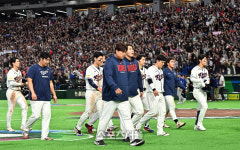 [포토]한국 야구대표팀, 일본-대만에 연속으로 지며 마이애미행 빨간