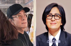 ‘15년 공백에도 뜨겁다’…배용준, 백발 장발에 조작사진까지 “실물이 더 젊어”
