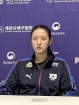 아시아 대회 찍고 ‘일본으로’ 이다현 “성적 책임져야, 정신적으로 더 강해져야 한다”[SS현장]