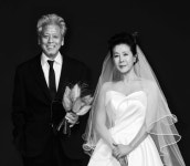 “25년 만에 결혼?” 박정수정을영, 웨딩화보 공개