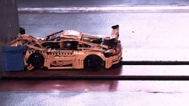  동심 파괴, 레고로 만든 포르쉐 충돌 테스트 결과