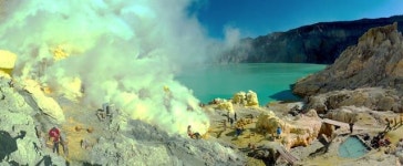 악녀의 유혹, 이젠(Ijen) 화산 투어